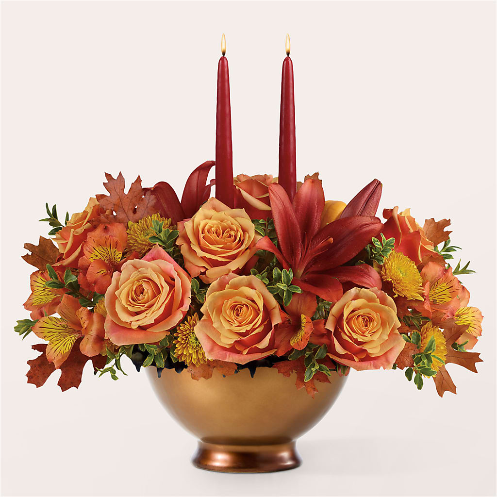 Harvest Table Centerpiece – MARIE'S FLOWER & GIFT SHOPPE INC, Moultrie GA