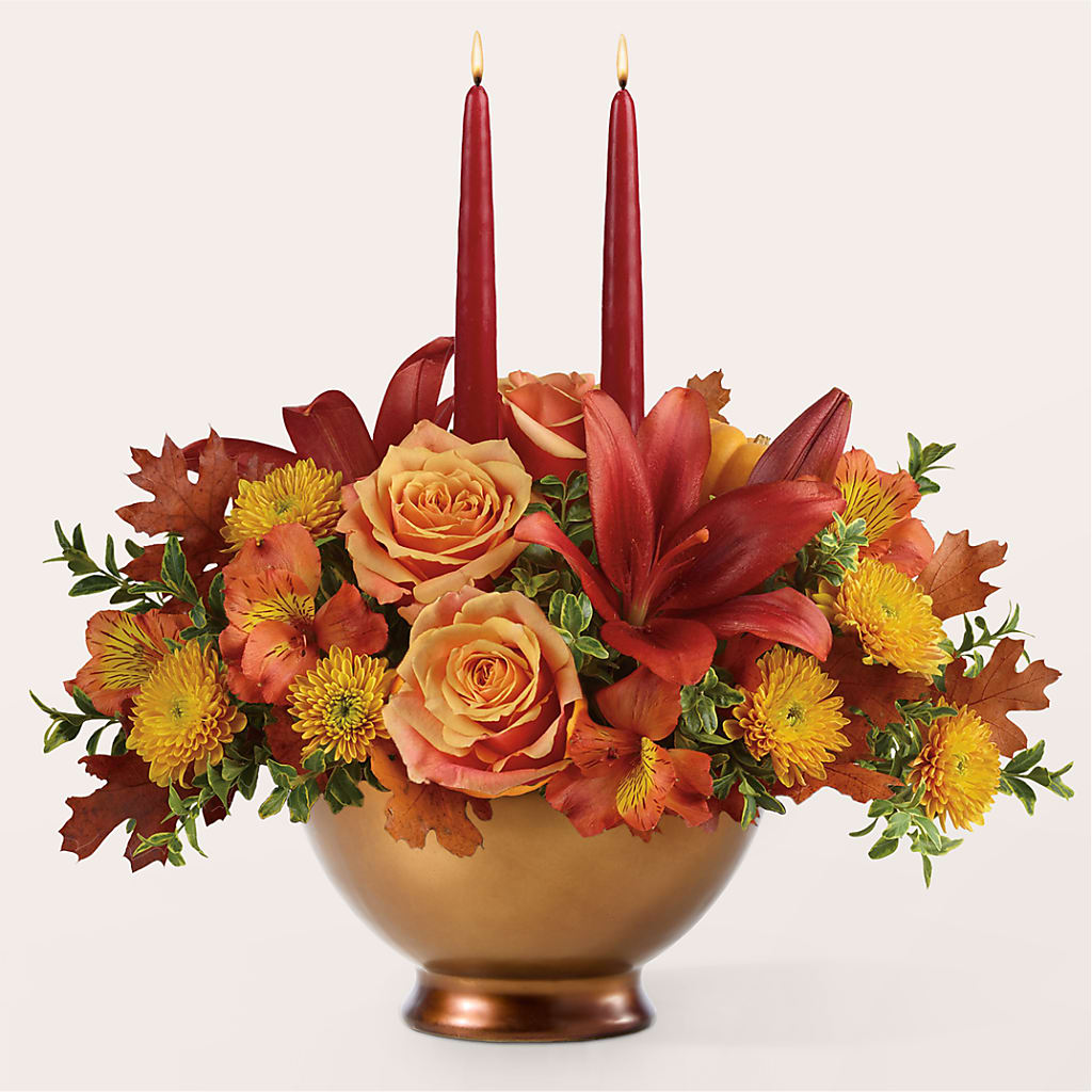 Harvest Table Centerpiece – MARIE'S FLOWER & GIFT SHOPPE INC, Moultrie GA