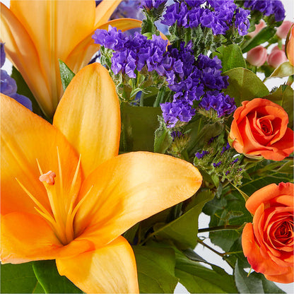 Radiant Citrus Bouquet – MARIE'S FLOWER & GIFT SHOPPE INC, Moultrie GA