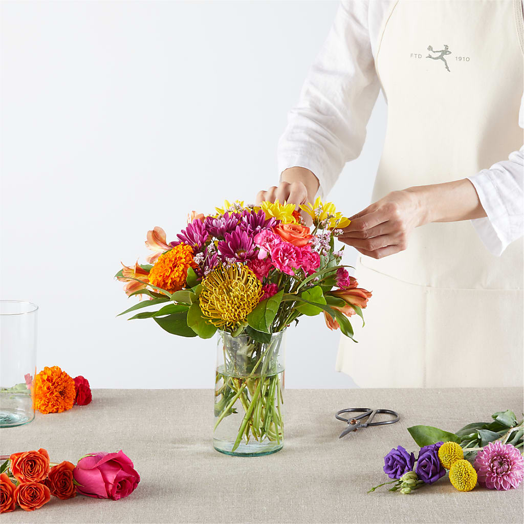 Feast of Color – A Florist Original – MARIE'S FLOWER & GIFT SHOPPE INC, Moultrie GA