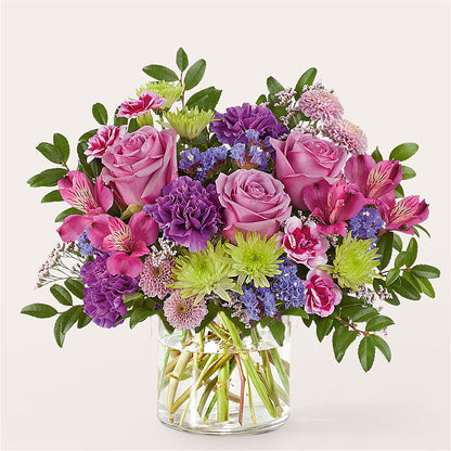Glass Half Full Bouquet – MARIE'S FLOWER & GIFT SHOPPE INC, Moultrie GA