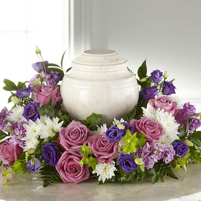Blooming Sympathy Cremation Adornment – MARIE'S FLOWER & GIFT SHOPPE INC, Moultrie GA