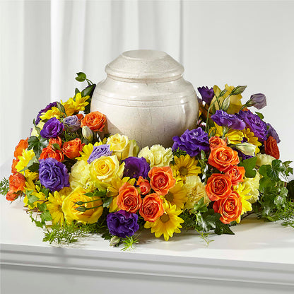 Blossoms of Remembrance Cremation Adornment – MARIE'S FLOWER & GIFT SHOPPE INC, Moultrie GA