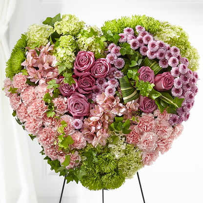 Heartwarming Standing Heart – MARIE'S FLOWER & GIFT SHOPPE INC, Moultrie GA