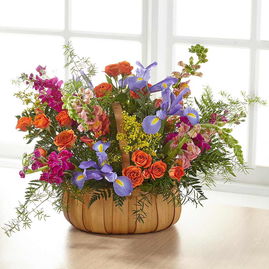 Garden of Life Basket – MARIE'S FLOWER & GIFT SHOPPE INC, Moultrie GA
