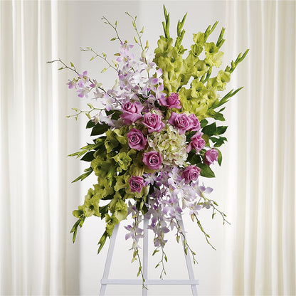 Lasting Legacy Standing Spray – MARIE'S FLOWER & GIFT SHOPPE INC, Moultrie GA