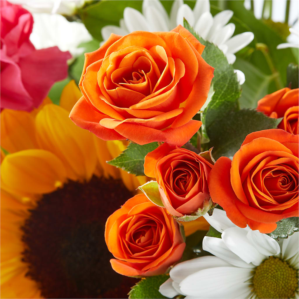 Sun-drenched Blooms Bouquet – MARIE'S FLOWER & GIFT SHOPPE INC, Moultrie GA