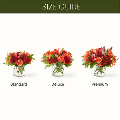 Crimson Leaves Bouquet – MARIE'S FLOWER & GIFT SHOPPE INC, Moultrie GA