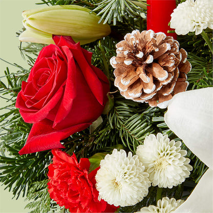 Seasonal Festivities Centerpiece – MARIE'S FLOWER & GIFT SHOPPE INC, Moultrie GA