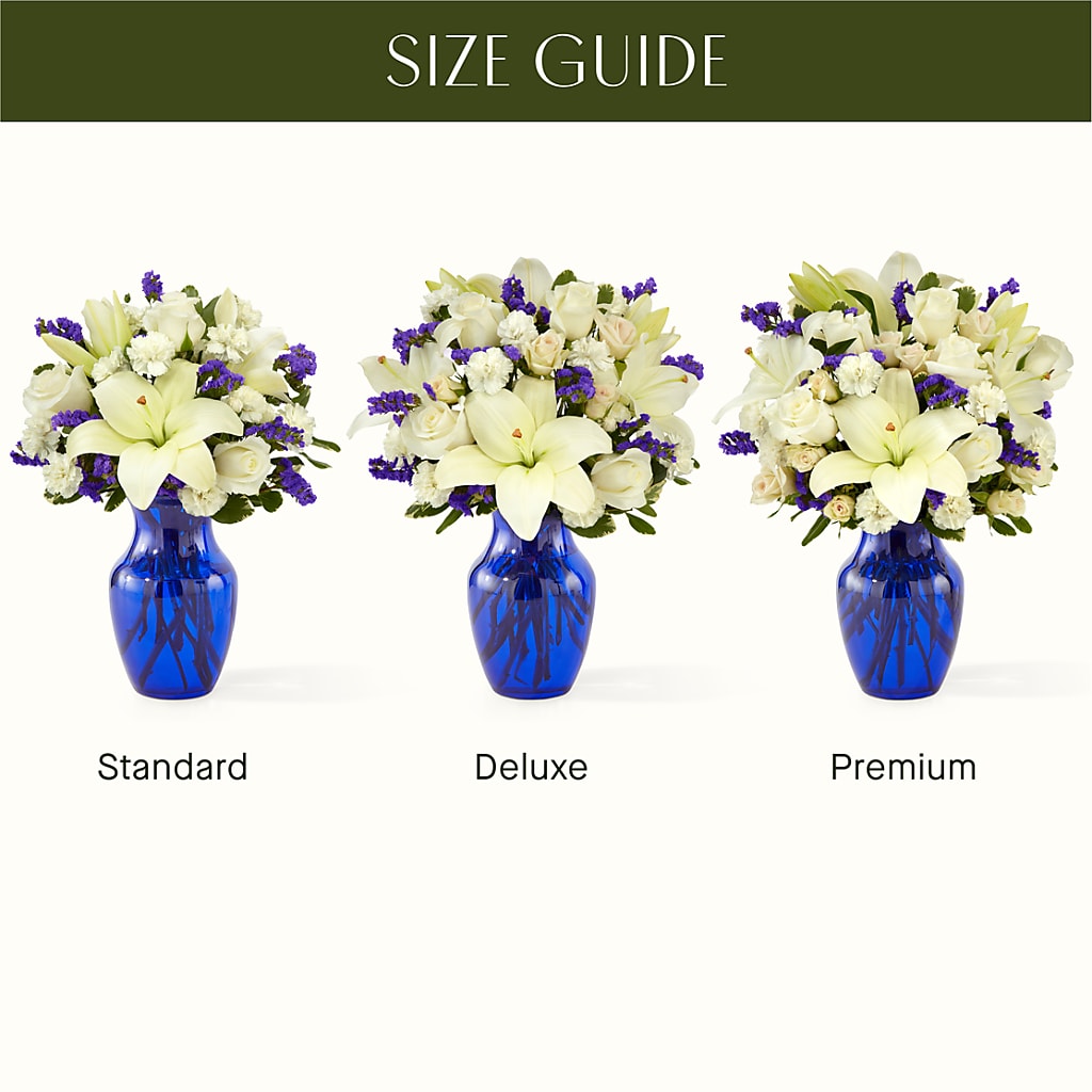 Sapphire Rush Bouquet – MARIE'S FLOWER & GIFT SHOPPE INC, Moultrie GA