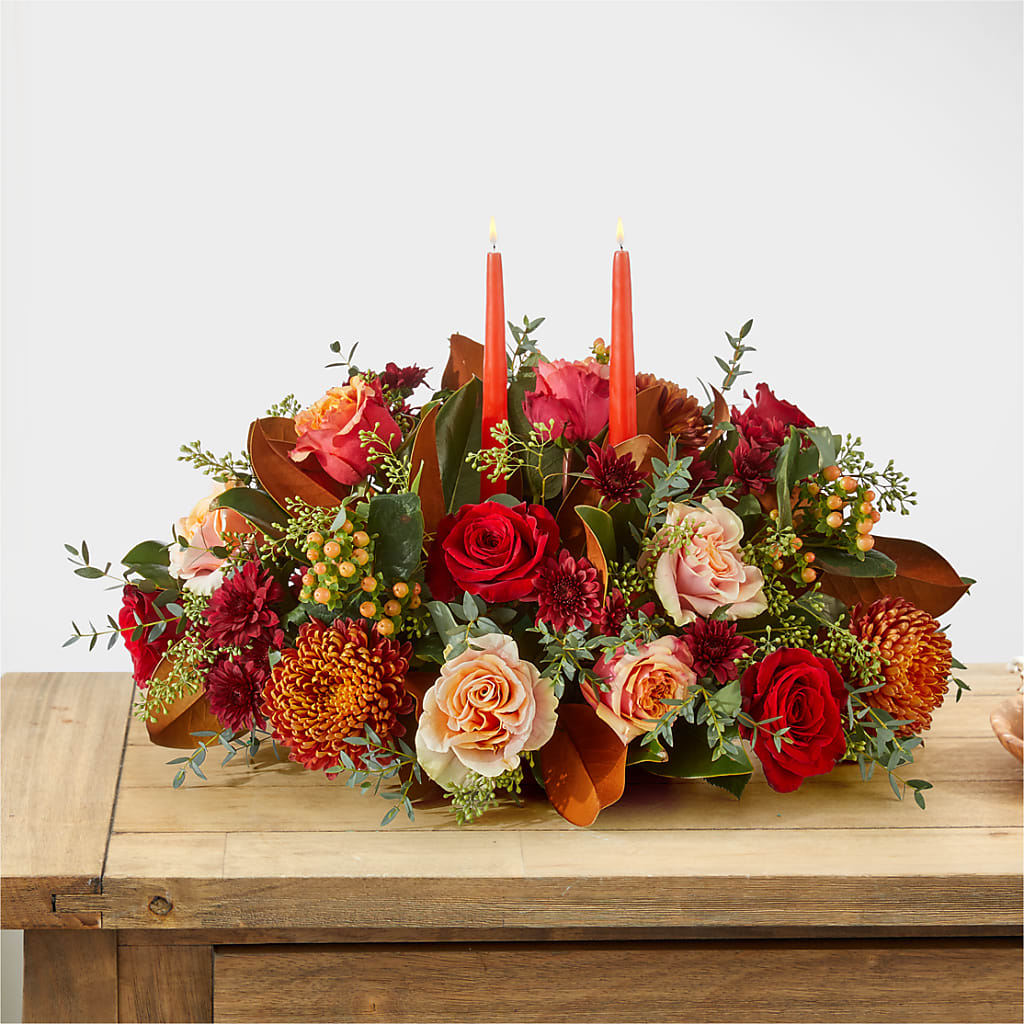 Gather Near Centerpiece – MARIE'S FLOWER & GIFT SHOPPE INC, Moultrie GA