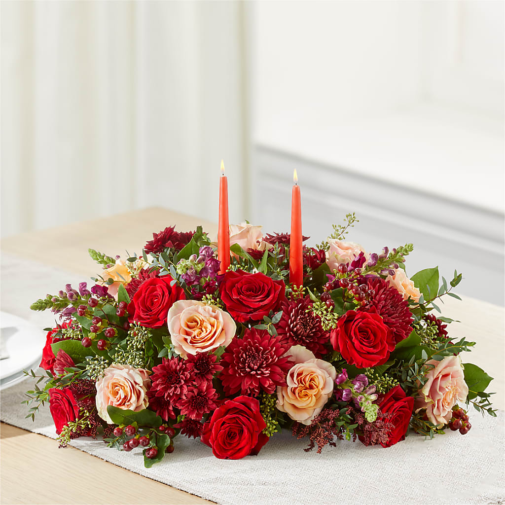 Most Thankful Centerpiece – MARIE'S FLOWER & GIFT SHOPPE INC, Moultrie GA