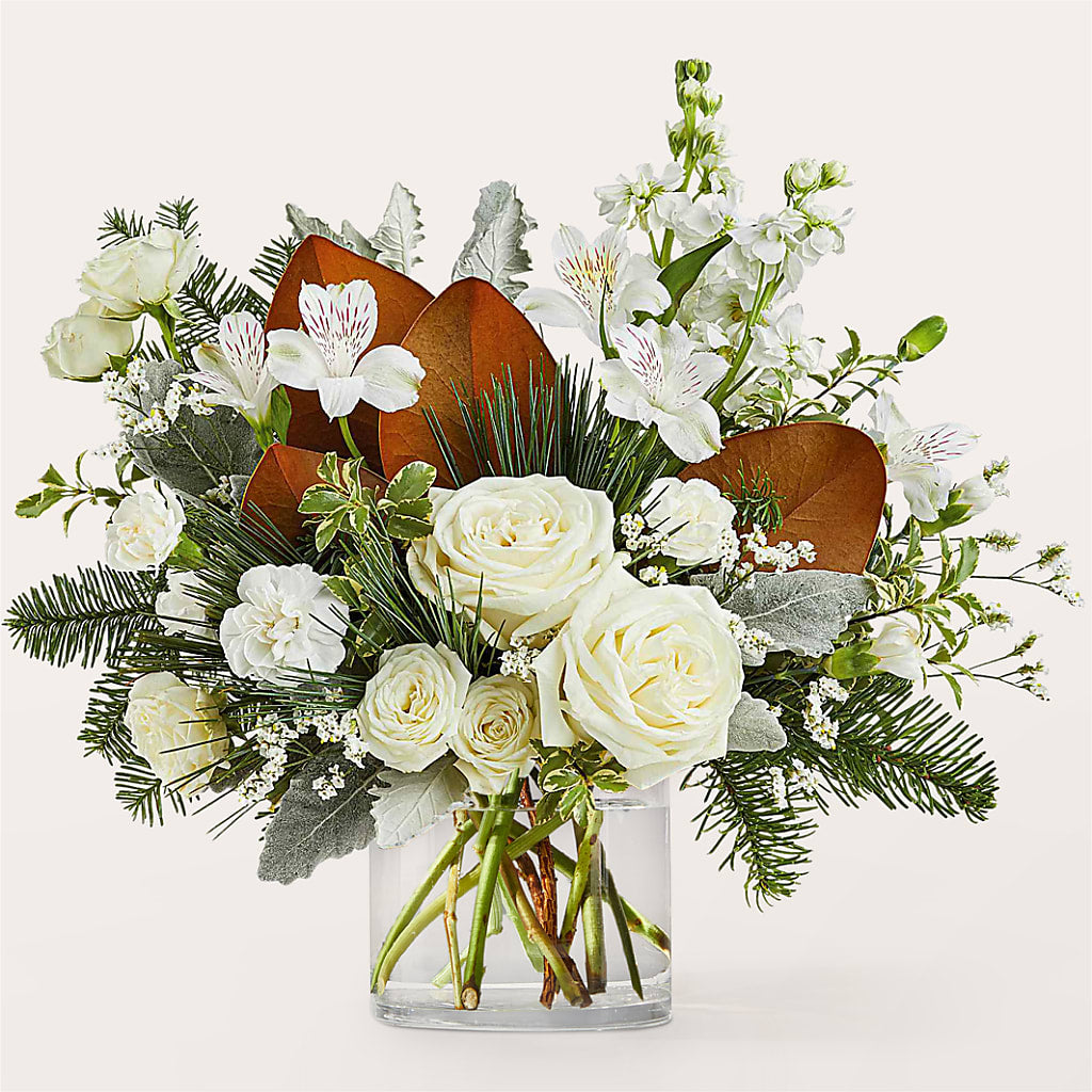 Fresh Snowfall Bouquet – MARIE'S FLOWER & GIFT SHOPPE INC, Moultrie GA
