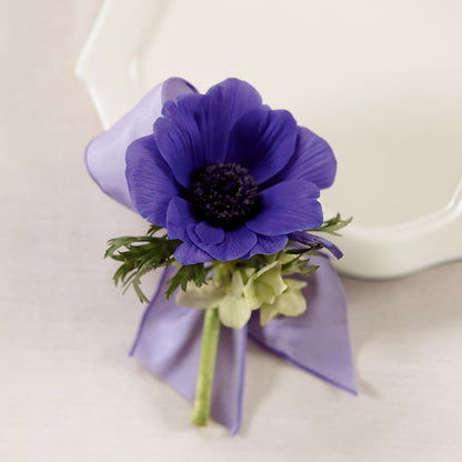 Purple Passion Boutonniere – MARIE'S FLOWER & GIFT SHOPPE INC, Moultrie GA