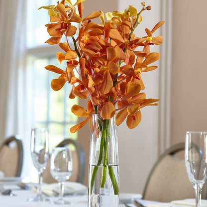 Orange Mokara Bud Vase – MARIE'S FLOWER & GIFT SHOPPE INC, Moultrie GA