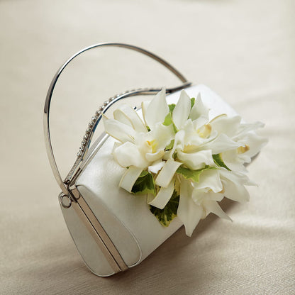 White Purse Decor – MARIE'S FLOWER & GIFT SHOPPE INC, Moultrie GA