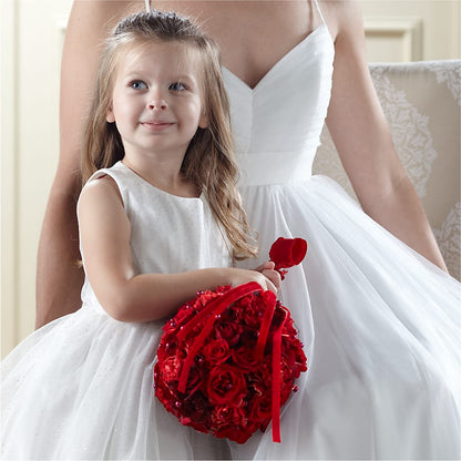 Pure at Heart Flower Girl Arrangement – MARIE'S FLOWER & GIFT SHOPPE INC, Moultrie GA